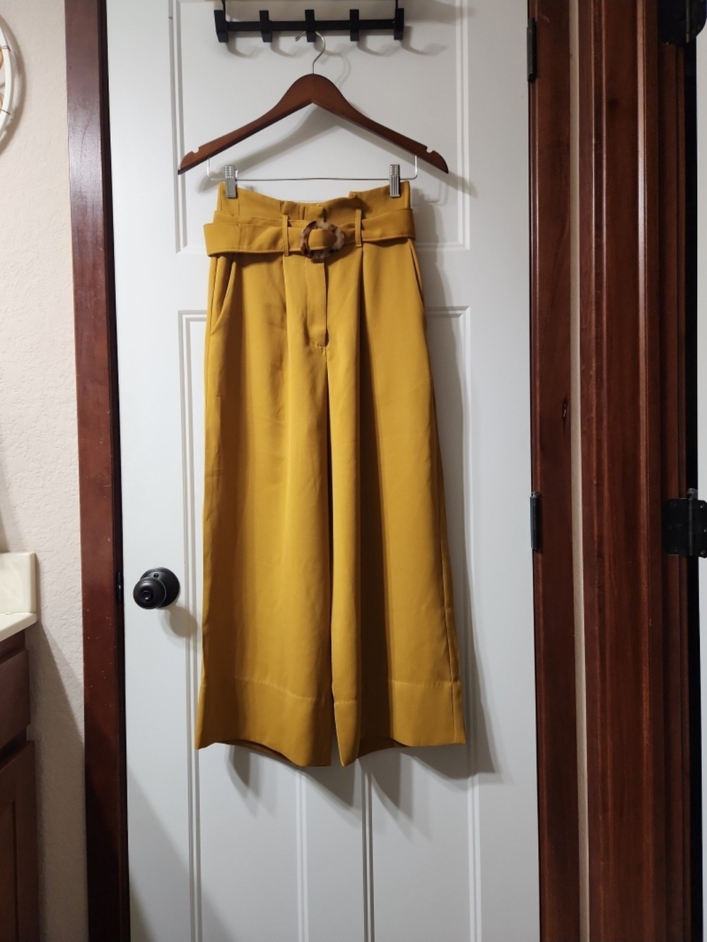 Moon River Mustard Trousers - XS